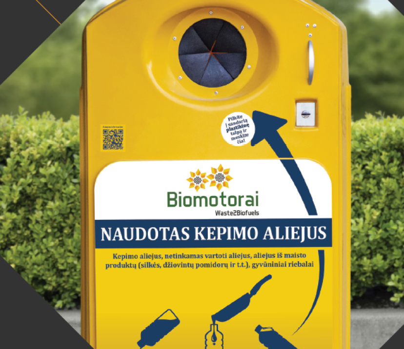 Naudoto kepimo aliejaus surinkimas jau Kretingoje!